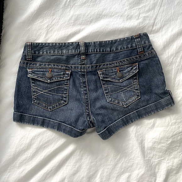 AEROPOSTALE Dark Denim Shorts - Picture 2 of 3